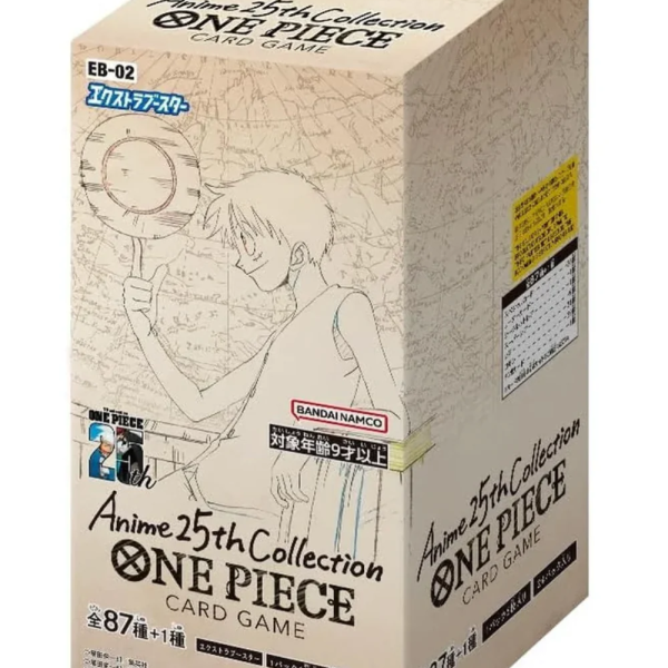 EB-02 Anime25th collection - One Piece Booster Box Japanese