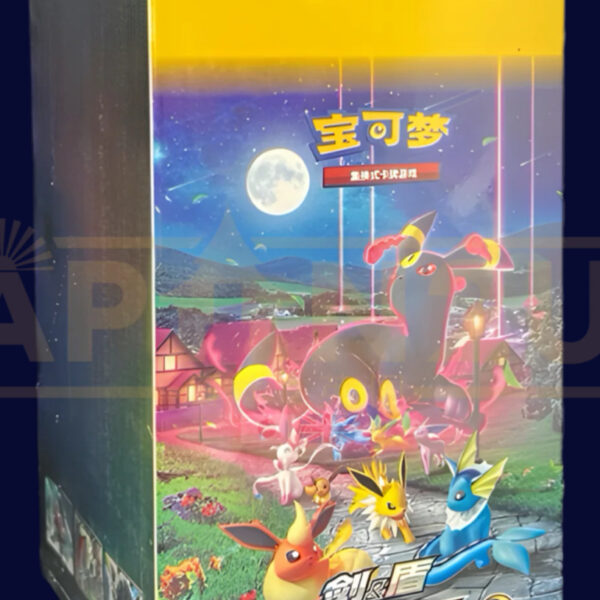 POKEMON NINE COLORS GATHERING EEVEE HEROES CS4A SIMPLIFIED CHINESE SLIM BOOSTER BOX
