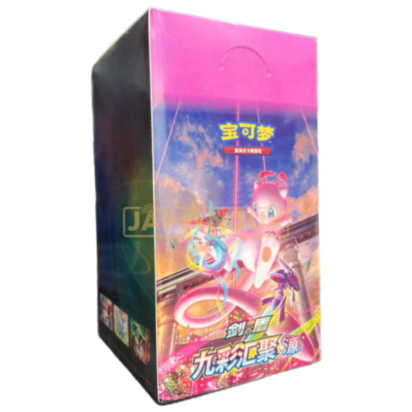 POKEMON NINE COLORS GATHERING MEW CS4B SIMPLIFIED CHINESE SLIM BOOSTER BOX
