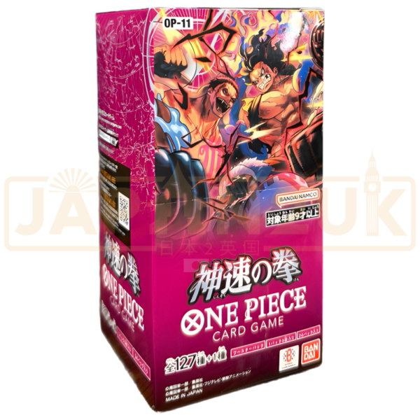 ONE PIECE A FIST OF DIVINE SPEED OP-11 JAPANESE BOOSTER BOX