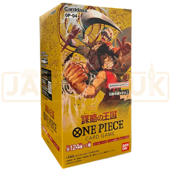 ONE PIECE KINGDOM OF CONSPIRACIES OP-04 JAPANESE BOOSTER BOX