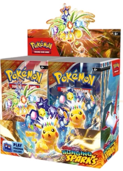 POKEMON SURGING SPARKS ENGLISH BOOSTER BOX