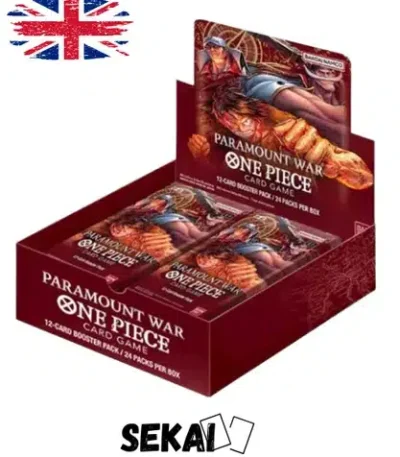One Piece Card Game OP-02 Paramount War Booster Box English Sealed